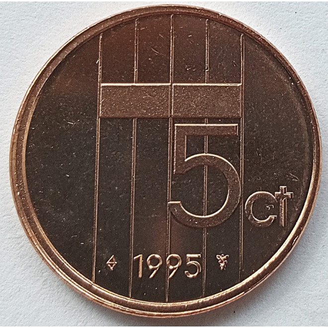 Moneta Holandia 5 Cent 1994