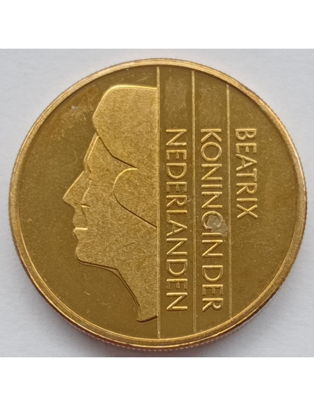 Rewers monety Holandia 5 Gulden 1994