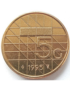 Rewers monety Holandia 5 Gulden 1994 2