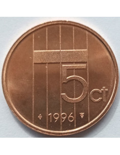 Rewers monety Holandia 5 Cent 1994 2