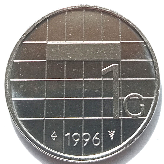 Moneta Holandia 1 Gulden 1994