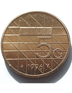 Rewers monety Holandia 5 Gulden 1994 2