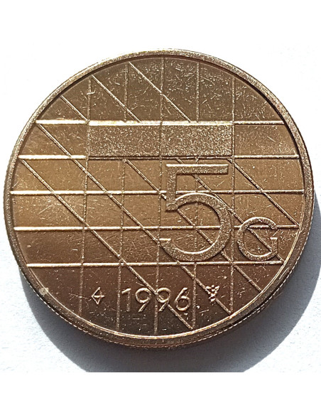 Moneta Holandia 5 Gulden 1994