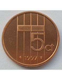 Rewers monety Holandia 5 Cent 1994 2