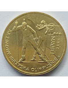 Moneta 2 zł 2006 - XX Zimowe Igrzyska Olimpijskie: Turyn 2006