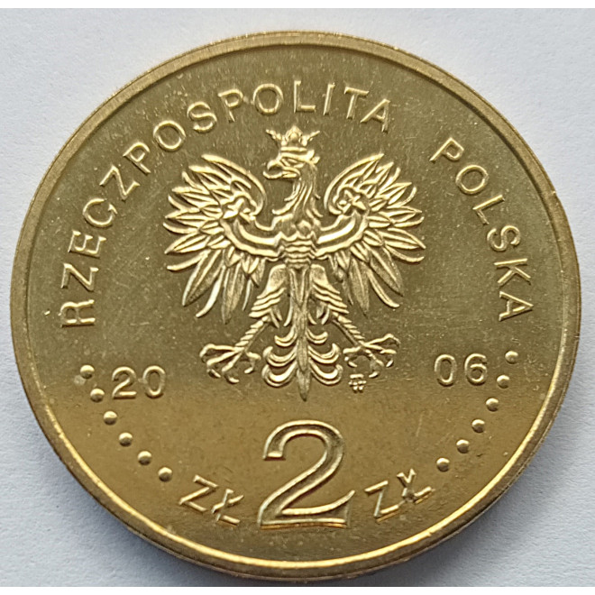 Moneta 2 zł 2006 - XX Zimowe Igrzyska Olimpijskie: Turyn 2006