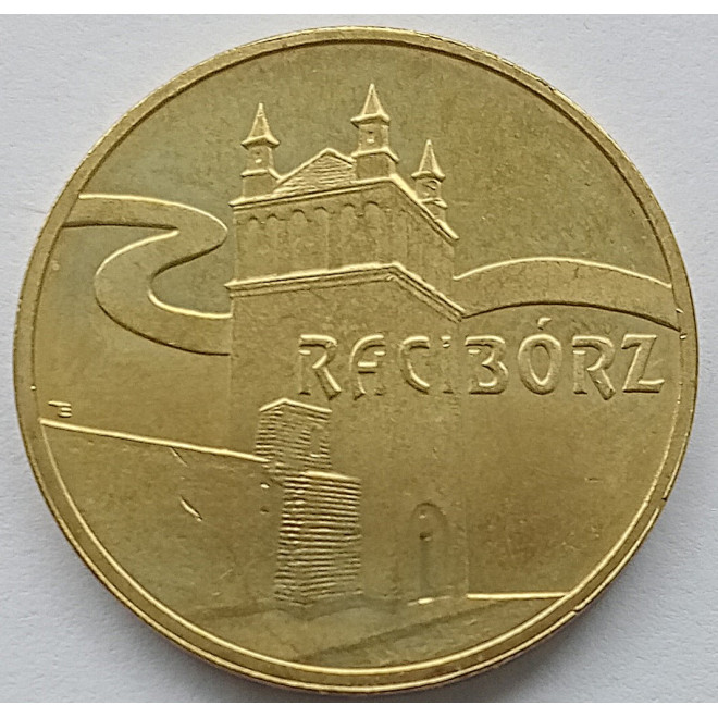 Moneta 2 zł 2007 - Racibórz – woj. śląskie