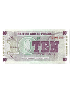 Banknot Wielka Brytania 10 Pensów (6. seria) 1972 2