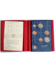 Moneta 1989 Różne Guldeny Zestaw PROOF