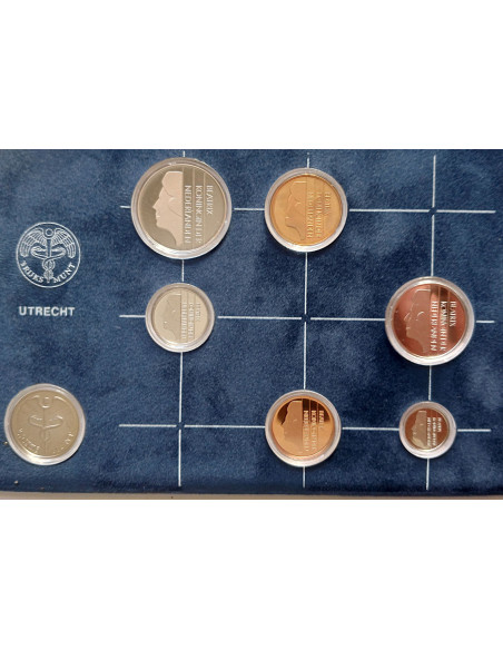 Moneta 1989 Różne Guldeny Zestaw PROOF