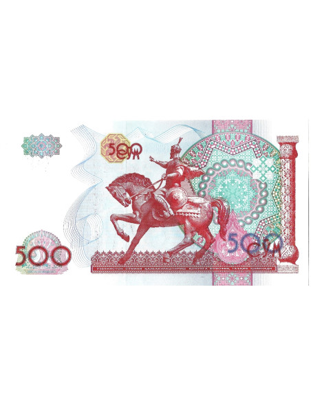 Banknot Uzbekistan 500 Som 1999 - UNC