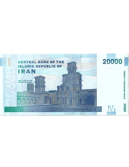 Banknot Iran 20 000 Rial 2019 - UNC