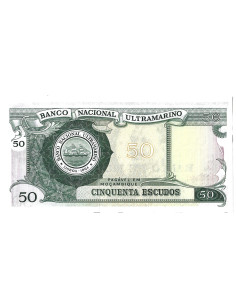 Banknot Mozambik 50 Escudo 1976 - UNC 2