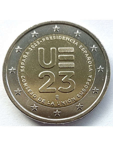 Moneta Hiszpania 2 euro 2023 UNESCO - Stare Miasto Cáceres