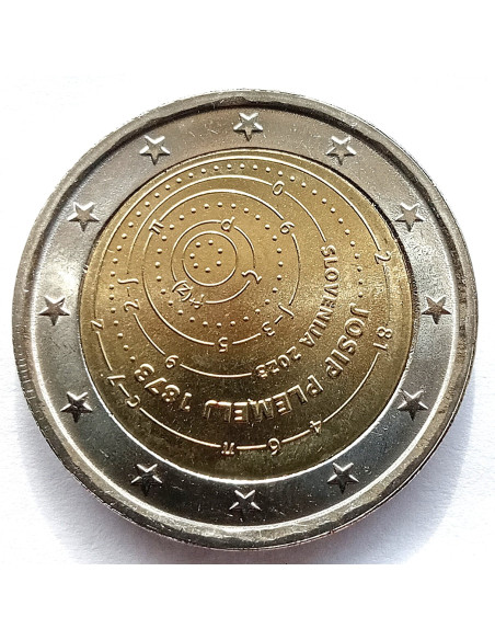Moneta Słowenia 2 euro 2022 150. rocznica urodzin Josefa Plecnika