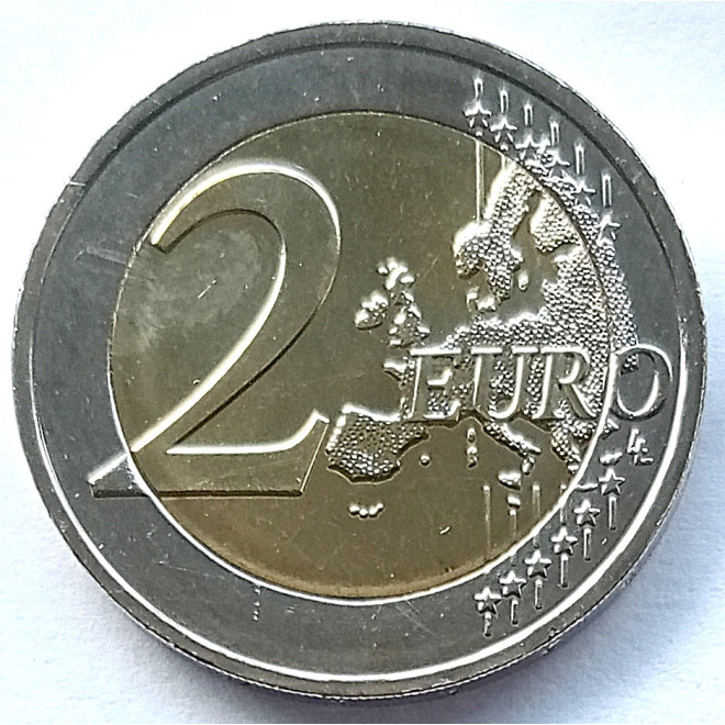 Moneta Słowenia 2 euro 2022 150. rocznica urodzin Josefa Plecnika