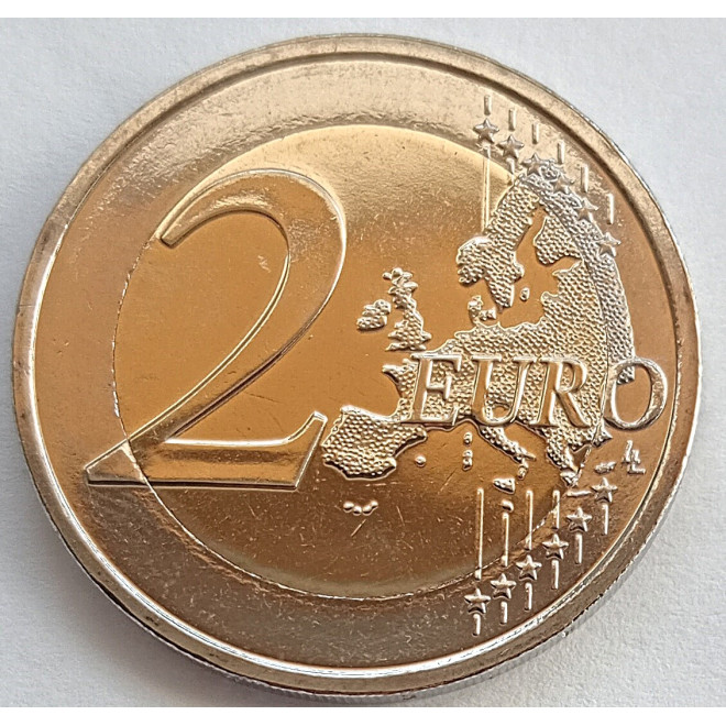 Moneta Estonia 2 euro 2022  35 lat programu Erasmus