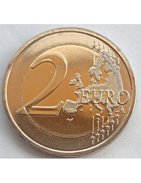 Moneta Estonia 2 euro 2022  35 lat programu Erasmus