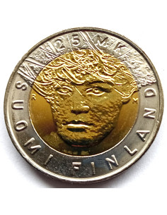 Moneta Finlandia 10 Marek 1993 2