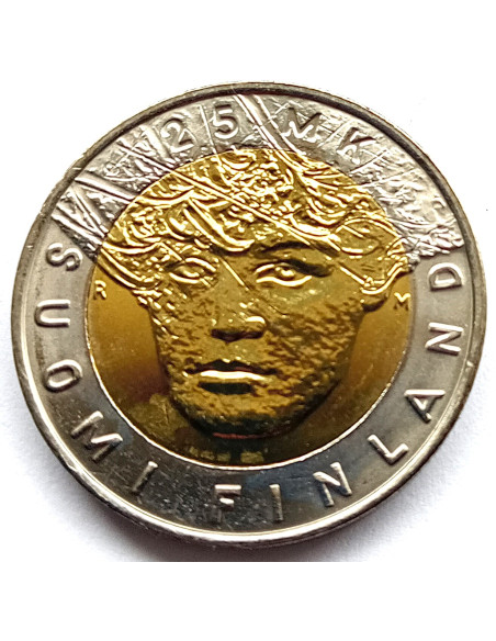 Moneta Finlandia 10 Marek 1993