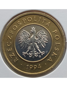 Moneta 2 zł 1995 - Zwierzęta świata: Sum (łac- Silurus glanis) 2