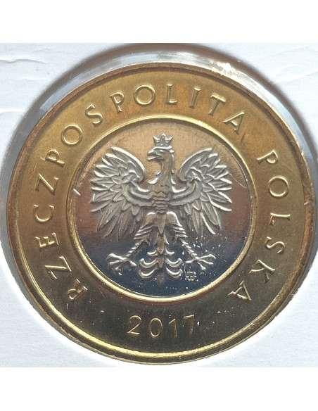 Moneta 2 zł 1995 - Zwierzęta świata: Sum (łac- Silurus glanis)