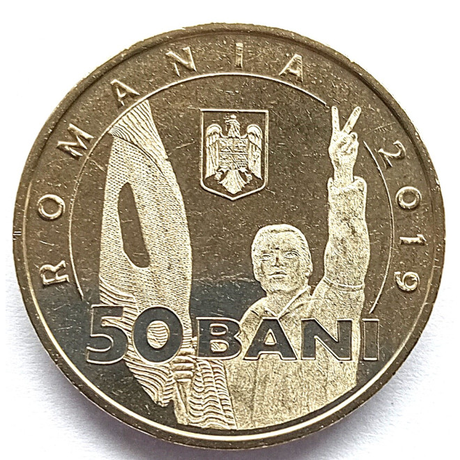 Moneta Rumunia 50 Bani 2019