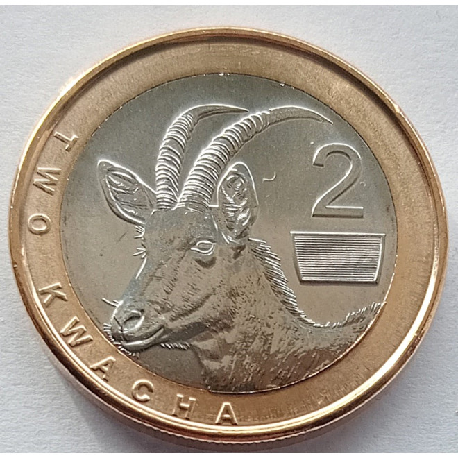 Moneta Zambia 1 Kwach 1992