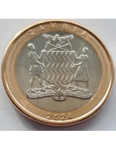 Moneta Zambia 1 Kwach 1992 2