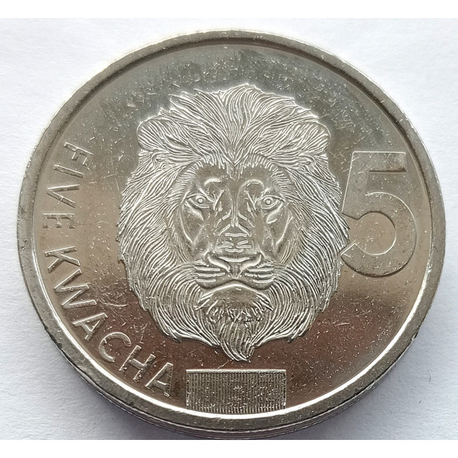 Moneta Zambia 1 Kwach 1992