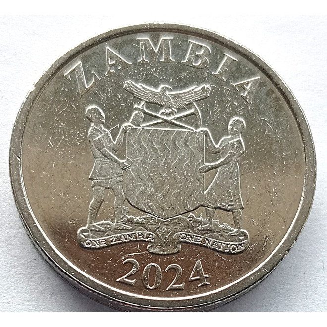 Moneta Zambia 1 Kwach 1992