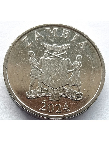 Moneta Zambia 1 Kwach 1992