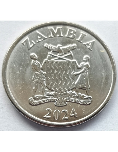 Moneta Zambia 1 Kwach 1992