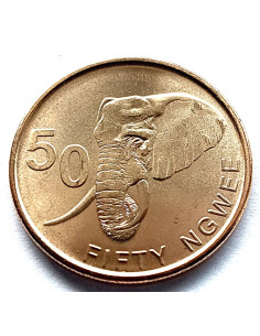 Moneta Zambia 1 Kwach 1992