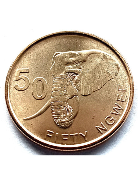 Moneta Zambia 1 Kwach 1992