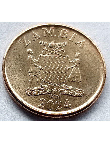 Moneta Zambia 1 Kwach 1992