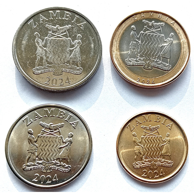 Moneta Zambia 1 Kwach 1992