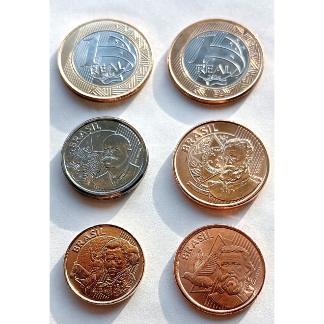 Moneta Brazylia 1 Real 2016 Maskotka Igrzysk Paraolimpijskich „Tom”