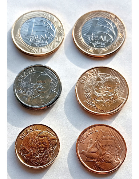 Moneta Brazylia 1 Real 2016 Maskotka Igrzysk Paraolimpijskich „Tom”