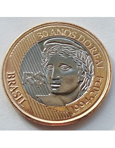 Moneta Brazylia 1 Real 2016 Maskotka Igrzysk Paraolimpijskich „Tom”