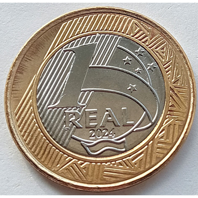 Moneta Brazylia 1 Real 2016 Maskotka Igrzysk Paraolimpijskich „Tom”