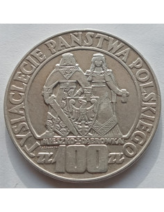 Moneta 100 Złotych 1978 Ochrona środowiska - Bóbr
