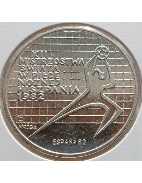 Moneta 200 Złotych 1982 Mistrzostwa Świata w piłce nożnej w Hiszpanii