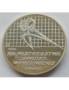Moneta 200 Złotych 1982 Mistrzostwa Świata w piłce nożnej w Hiszpanii