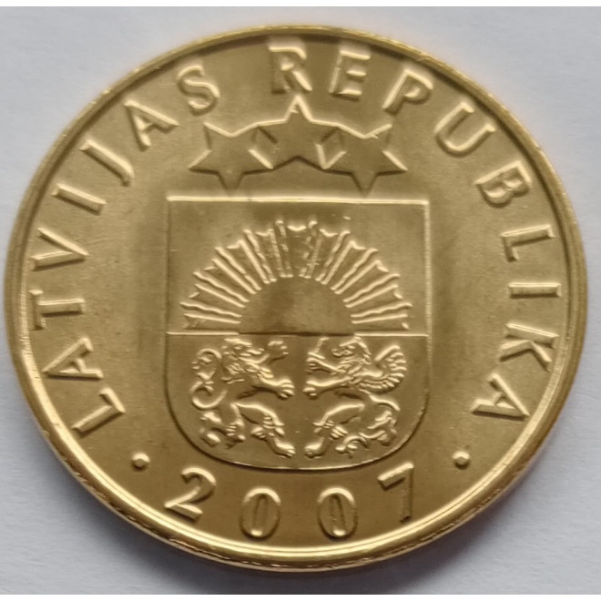 Moneta Łotwa 20 Santimi 1992