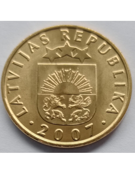 Moneta Łotwa 20 Santimi 1992