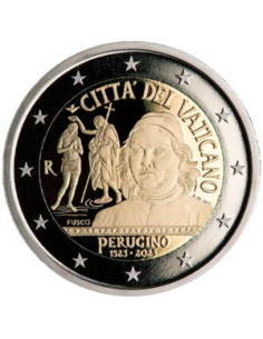 Moneta Watykan 2 Euro 2022 125. rocznica urodzin papieża Pawła VI
