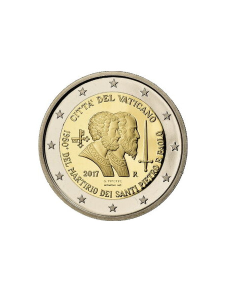 Moneta Watykan 2 Euro 2022 125. rocznica urodzin papieża Pawła VI