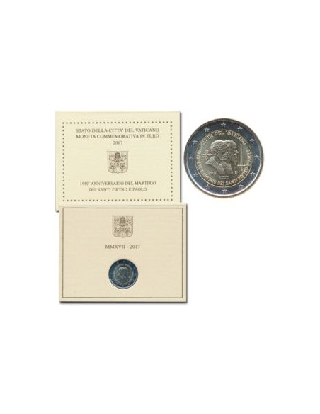 Moneta Watykan 2 Euro 2022 125. rocznica urodzin papieża Pawła VI