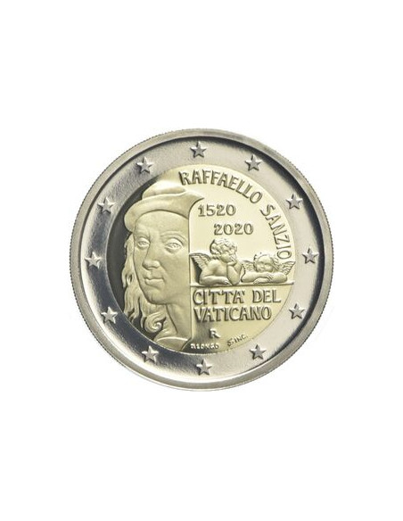 Moneta Watykan 2 Euro 2022 125. rocznica urodzin papieża Pawła VI